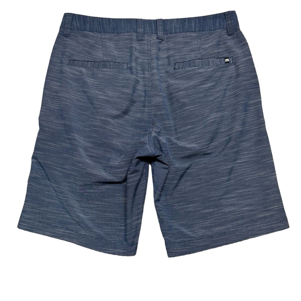 Travis Mathew Beck Shorts Blue Mens 32 Performance Golf Athletic Preppy Summer - Picture 2 of 14